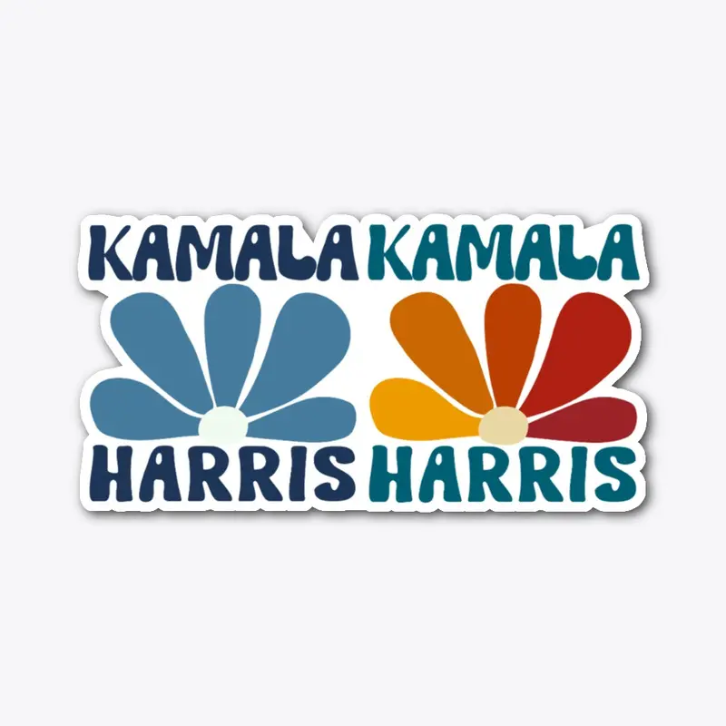 Kamala Harris Double Flower TLBS